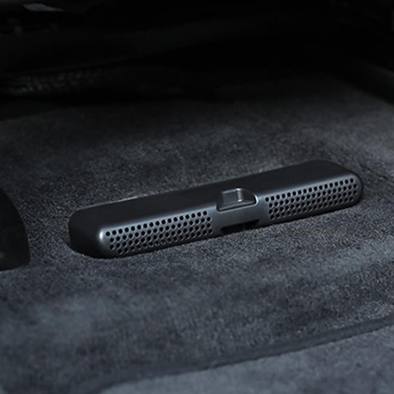 2Pcs/Set Car Seat AC Heat Floor Air Conditioner Duct Vent Outlet Grille Cover Fit For BMW 3 Series G20 G28