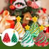 Creative 3D Printed Spiral Christmas Tree Dual Color Swirl Cone Toy Stress Relief Gift for Kids Holiday Decoration Xmas Gift