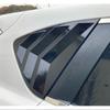 Pour Mazda CX-5 CX5 KE KF 2013 2014 -2016 2017 2018- ABS Cache-aération persienne de lunette arrière Panneau stores volets Garnitures Autocollant de voiture