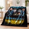 Icp Juggalo Flannel Throw Blanket Soft Warm Cozy For Sofa Bed Indoor Home Bedroom Use