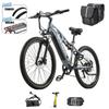BURCHDA HT27 1500W bicicletă electrică urbană de 27,5 inch, 90 km, baterie litiu 48V 20Ah, bicicletă electrică all-terrain pentru adulți