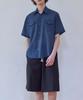 SENTAIR Easy Wide Bermuda Pants_Black