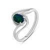 Silver Ring with Opal 0.271ct (2125426)
