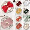 Nordic Fringed Cotton Napkin Tassel Dinner Napkins for Wedding Party Soft Absorbent
