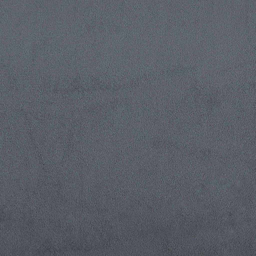 Sofa Cushions 2 Pieces Dark Gray 200 x 40 cm Cord Fabric
