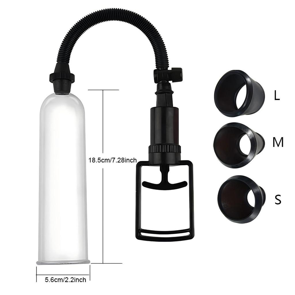 Men's Vacuum Pressure Penis Enlargement & Erection Training Device