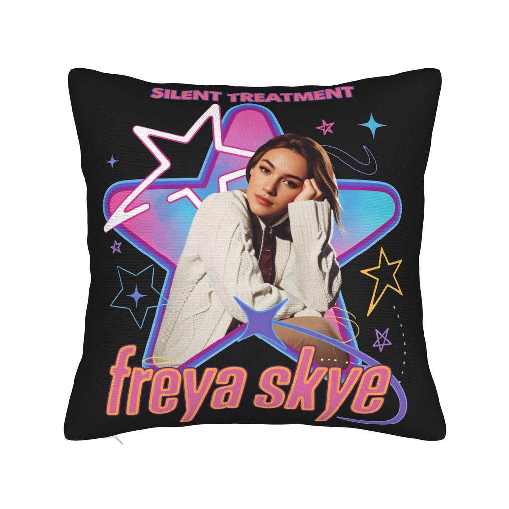 S-Freyas Skye Uk Singer Stars Align Concert Pillow Case Soft Pillow Cover Fashion Pillowcases For Sofa Bedroom Home Decor
