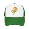Pocoyoed Mesh Baseball Caps Unisex Casual Trucker Worker Cap Hats Adjustable Polyester Racing Cap Spring Trucker Caps