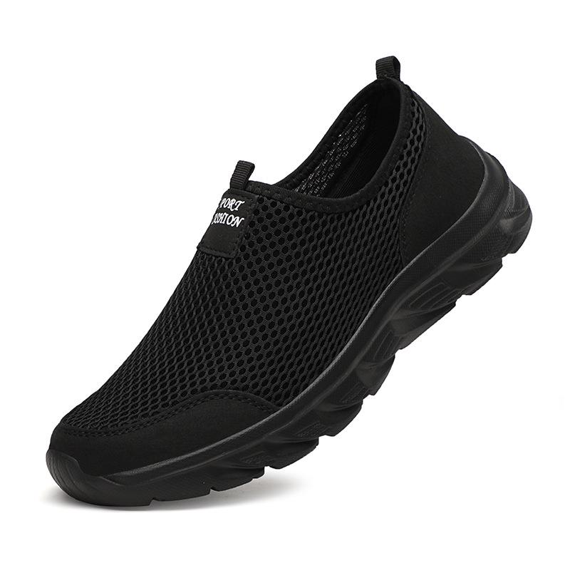 Men's Lightweight Breathable Mesh Slip-On Sports & Travel Shoes