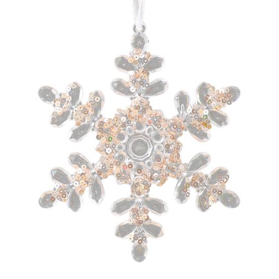 Christmas Acrylic Hanging Ornament Glitter Clear Reindeer Butterfly Pumpkin Carriage Snowflake Dragonfly