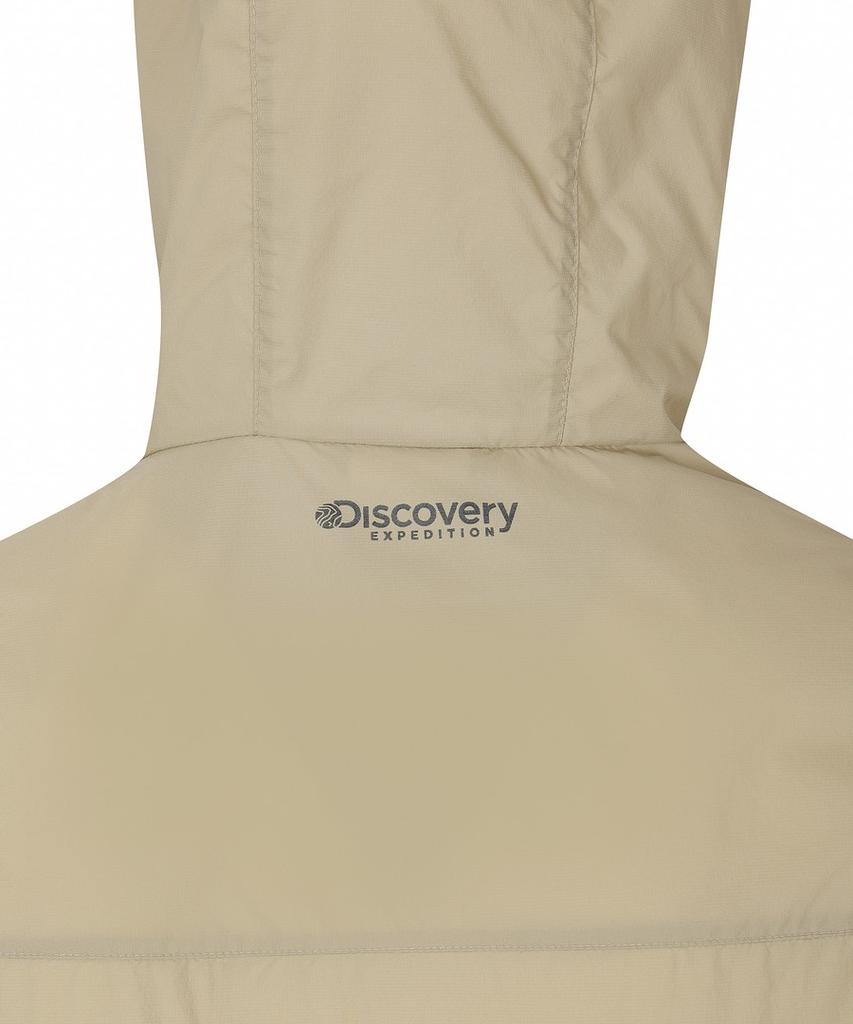 Discovery Expedition Men'S Freshvent 2.0 Packable Windbreaker (L/Beige)