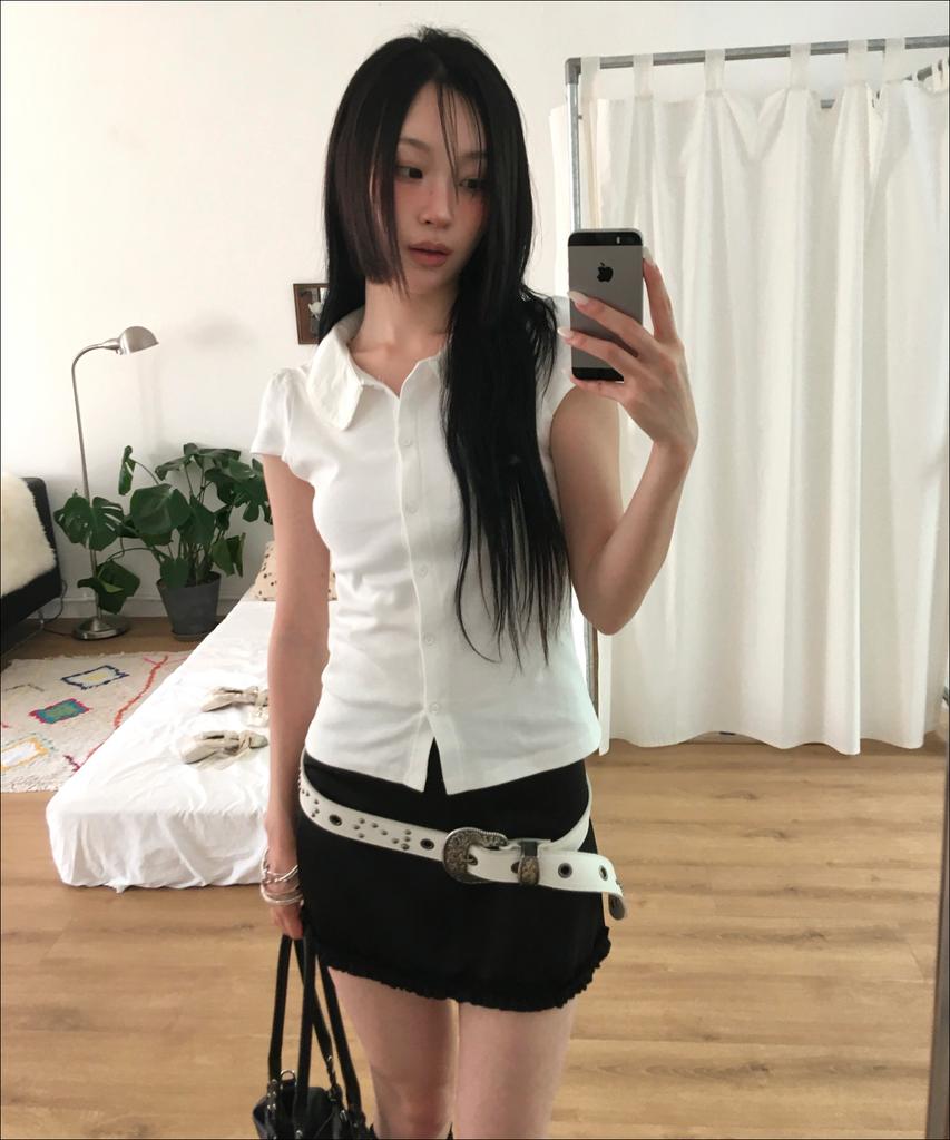 MIXXO Satin Mini Skirt Re Whg52Ns_Miwwhg546G