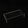 U-förmiger durchsichtiger Acryl-Display-Riser-Ständer, Schmuck-Display-Regal, Cupcake-Ständer, Schaufenster-Befestigungen für Süßigkeiten-Dessert-Figuren