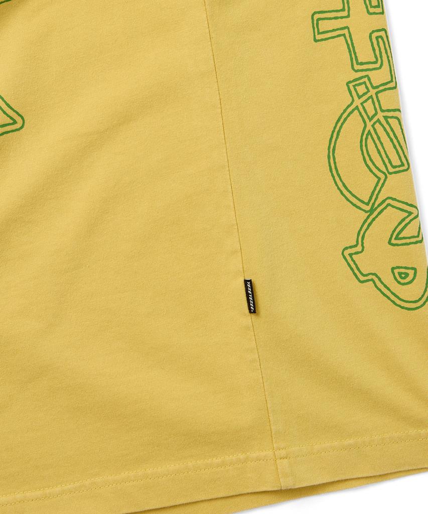 YESEYESEE Hardcore Tee Yellow