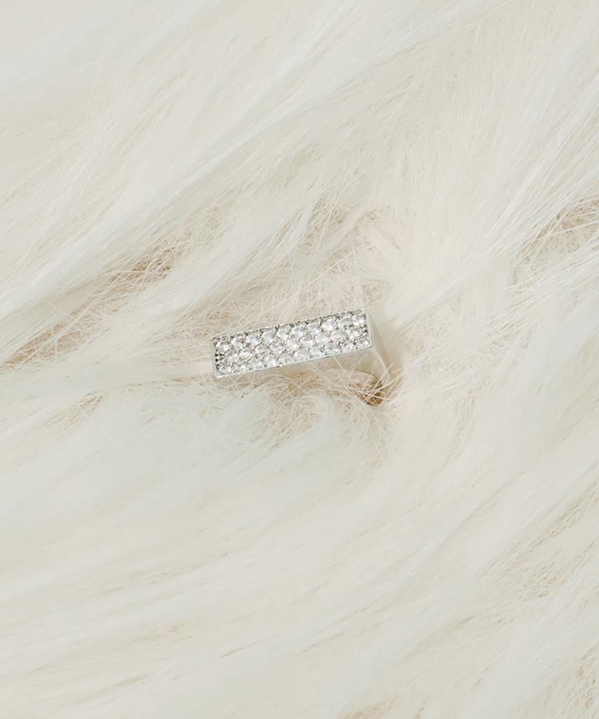 Smgt Signet Series Flat Ring #4 [White]