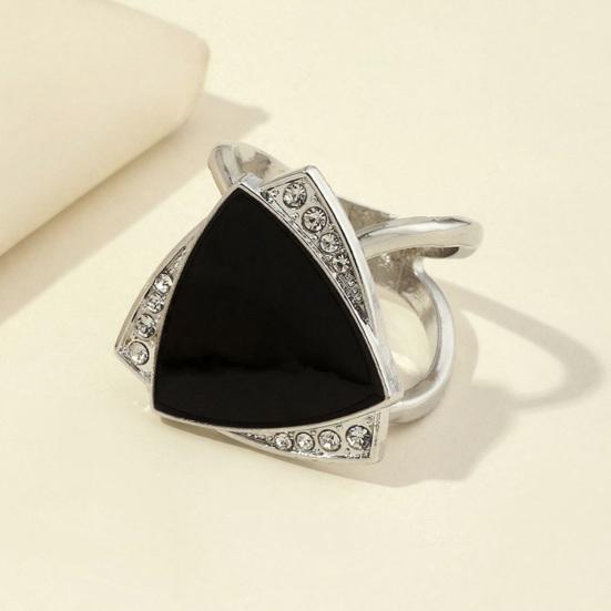 Silver Gold Metal Scarf Ring for Women Geometric Scarf Ties Clip Rhinestone Slide Buckles for Shawl Dresses Accessories