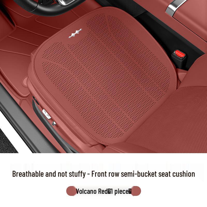 BYD Summer Seat Cushion: Ultra-Thin, Breathable, Universal Fit for Titanium 3/7, Leopard 5/8