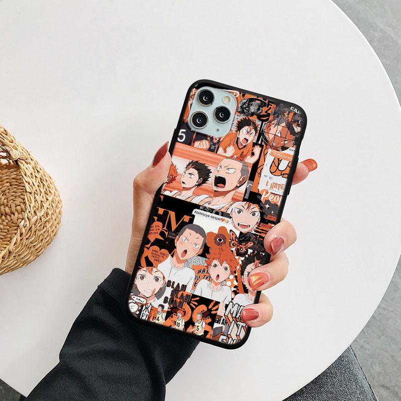 Anime Haikyuu Volleyball Hülle Für Xiaomi Redmi Note 9 10 s 8T 8 7 Pro 6 5 9C Mi Poco X3 NFC F3 9 SE A3 9T 10T 11 Lite TPU Hülle