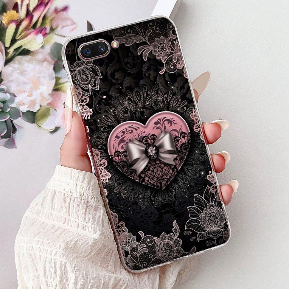 For OPPO A3S Case CPH1803 Soft Slim Fundas Cute Cartoon Cover For Oppo A5 AX5 CPH1809 OppoA3s Phone Cases Oppo A3 S A 3s  Coque