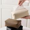 Lychee patroon Tissue Box Natte Doekjes Houder Auto Hangzak Papierhouder Opbergruimte Verwijderbare Servettenopslag Hangdoos