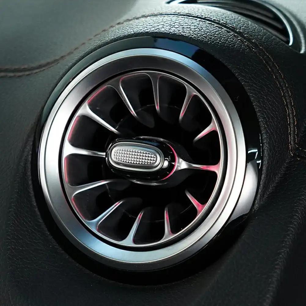 Car Steering Wheel Air Conditioning Button Central Control Button Start Button Cover Sticker For Mercedes Benz GLB GLA A B CLA