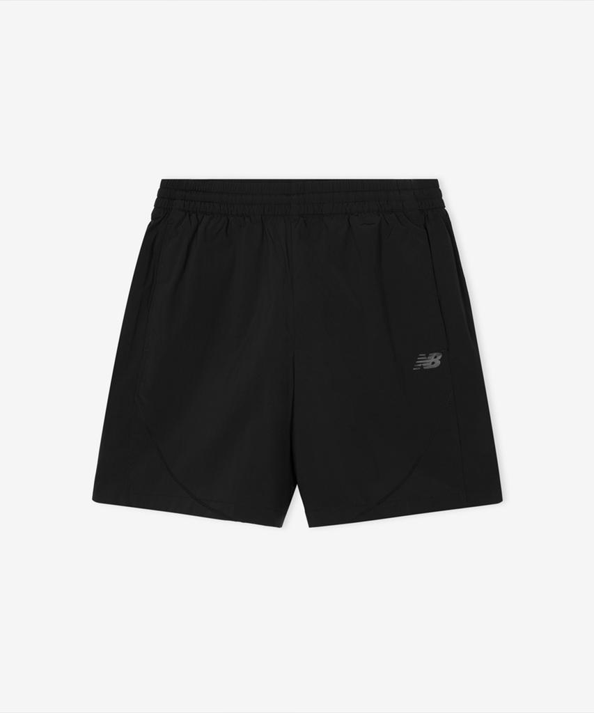 Nyuballanseu Nbnvg3W612 / Women Frozen Woven Stretch Essential Half Shorts (Black)