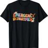Groovy Emergency Nurse ED Nurse ER Emergency Department T-Shirt (2)