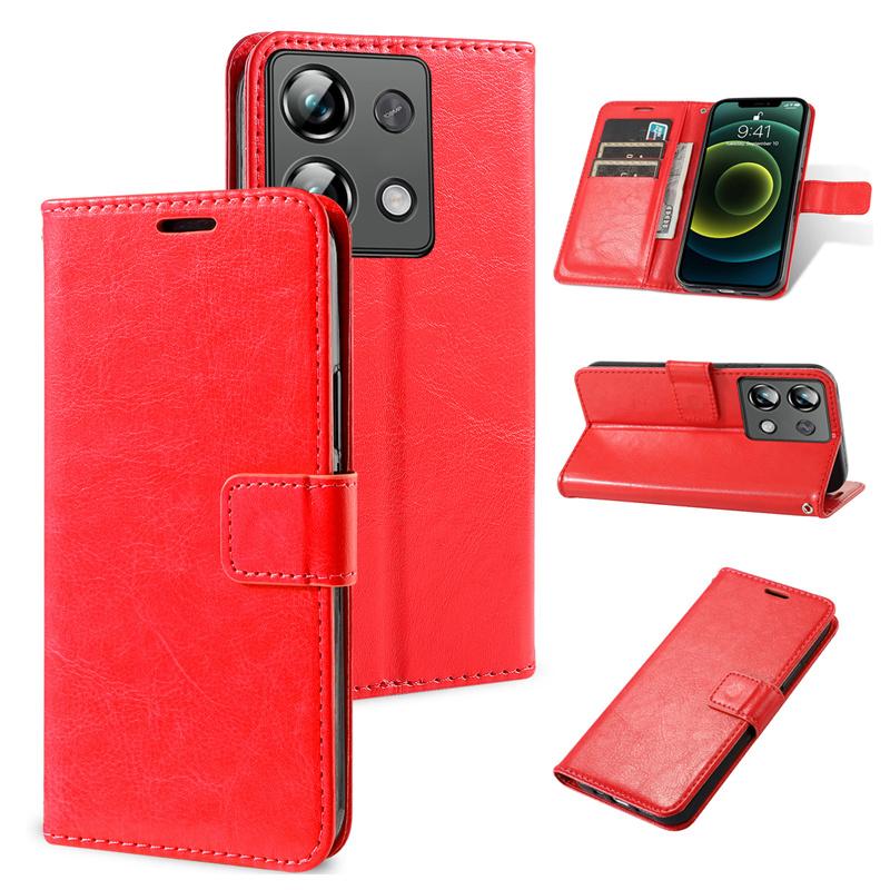 Retro Flip Leather Case for Xiaomi Redmi Note 13 Pro 12 12s 11 11s 10 9 Redmi A3 A2 A1 13C 12C 10C 11A 9C K70 K70E K60 K50 Ultra K40 K30 Wallet Cover