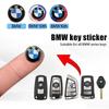 Car Remote Key Logo Radio Button Sticker Accessories For 50th Kith F30 F10 E90 E46 E60 E70 E39 E36 E87 X7 E92 E91 E28 X3 X1