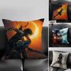S-Shadow Of The Tombb Raider Cushion Cover Pillowcase Ultra Soft Skin Friendly Fabric Cloud Like Comfort & Concealed Zipper