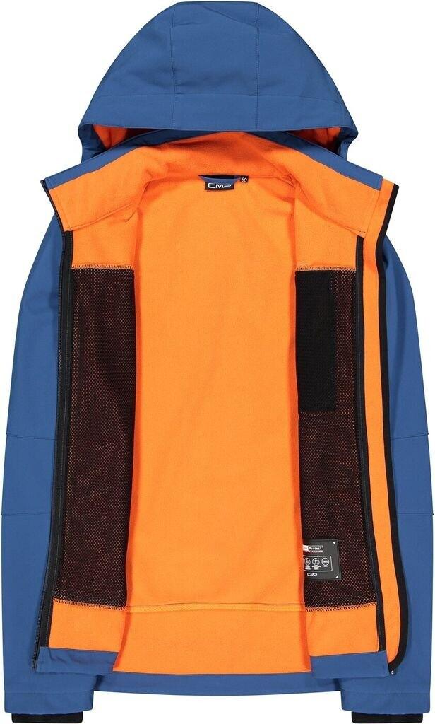 CMP Softshell Jacket with Removable Hood (3A01787N) Men's Softshell Jacket with Detachable Hood (3A01787N) Bluestone