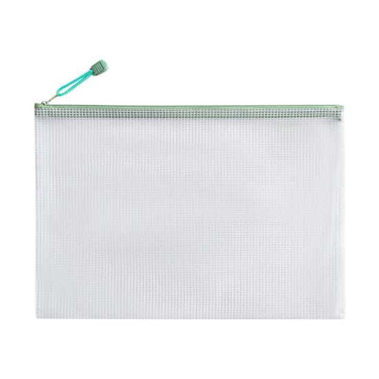 File Bag Large Capacity Storage A4 Files Stationery Carrying Case Transparent Visual
