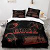 Gaming Full Queen Bettwäsche-Set Polyester Gamepad Bettwäsche-Set Videospiel-Controller Deckenbezug Für Jungen Teenager Spielzimmer Dekoration