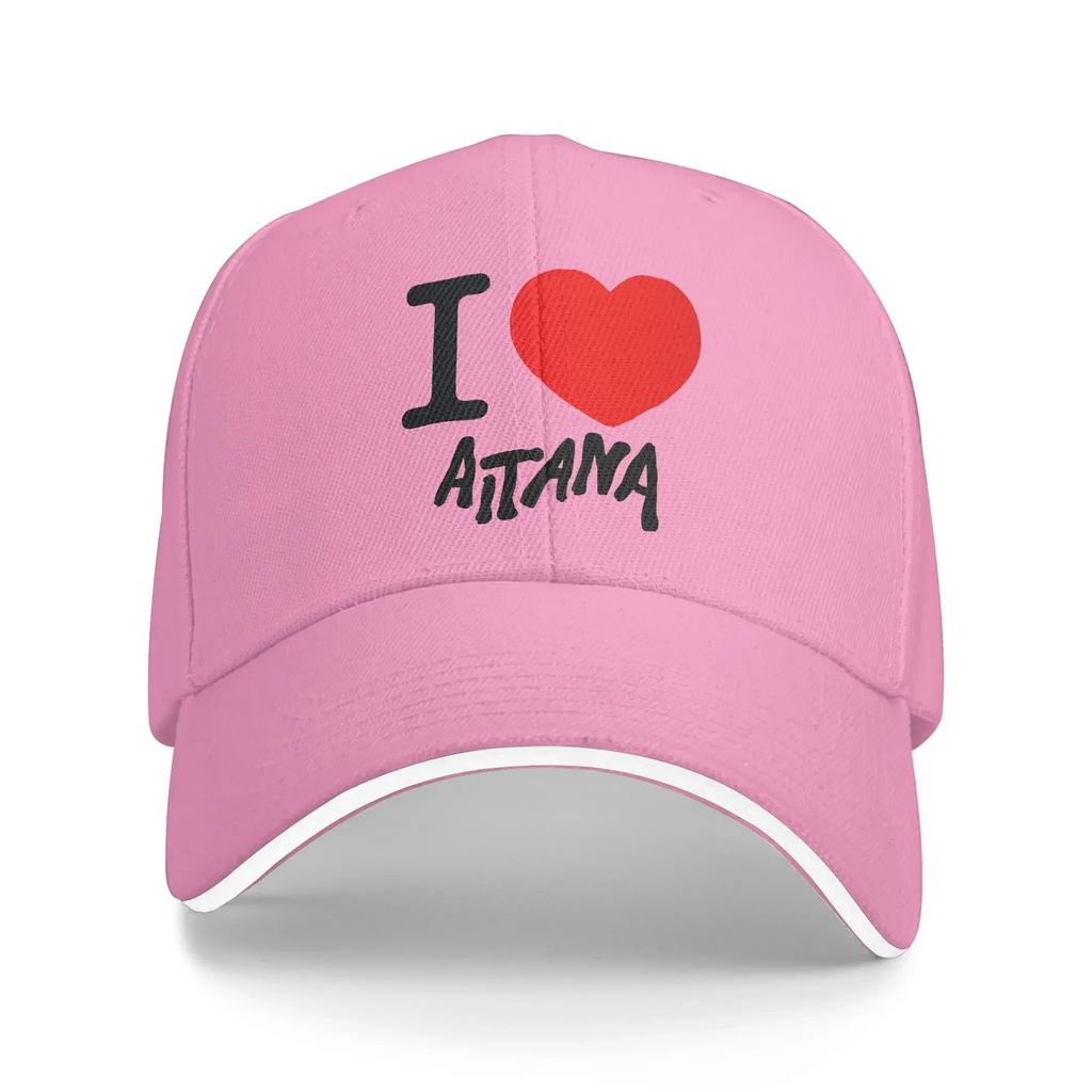 I Love Aitanass Ocana Sun Baseball Cap Summer Y2k Funny Trucker Hat For Couple WoUnisex Outdoor Gym Baseball Caps