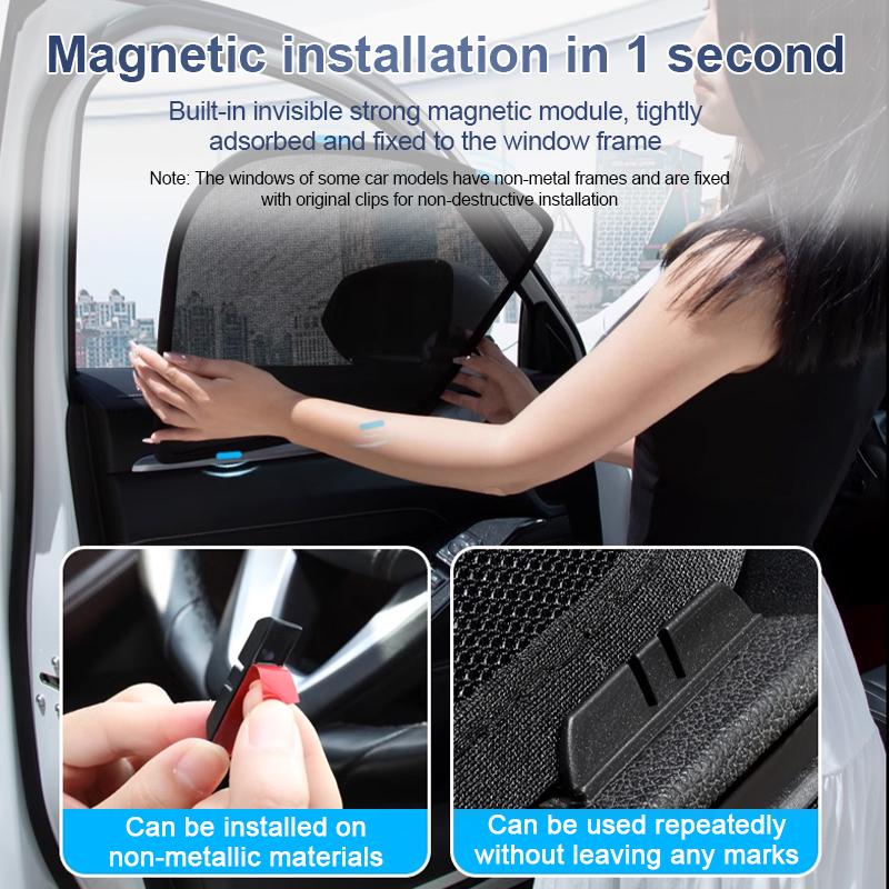 Sun Shades For Exeed TXL Lingyun Xtrim 2021-2025 Sunshade Magnetic Heat insulation Curtains Privacy Window Visor Car Accessories