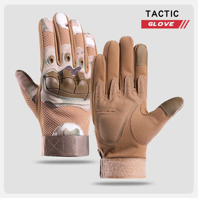 Tactical Gloves Full Finger Men's Field Outdoor Protection Sports Training Military Fans Fighting Cycling Mountaineering Gloves