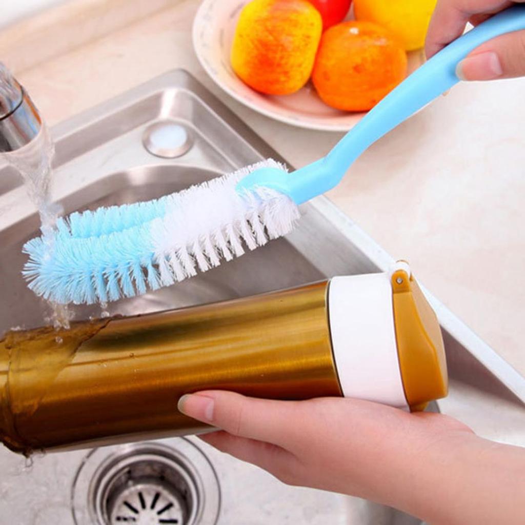 1PC Bottle Cup Dish Pot Cleaning Washing Long Brush Cleaner Kitchen Accessories