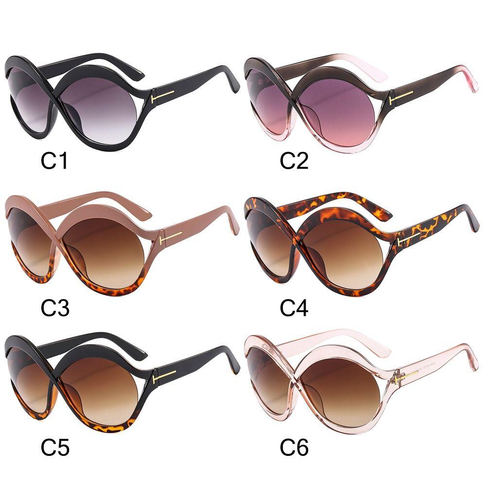 Dames Zonnebril met Hol Frame Zwart Verloop Cat Eye Zonnebril Bril Dames Zonnebrillen