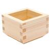 Kabegami Kakumei (Wall Revolution) Cold Sake Masu (Wood Cup), Made of Hinoki Cypress, 100ml (masuza-09)