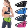 Solid Color Sports Fanny Pack Reflective Design Running Waist Belt Bag Cell Phone Pouch Travel