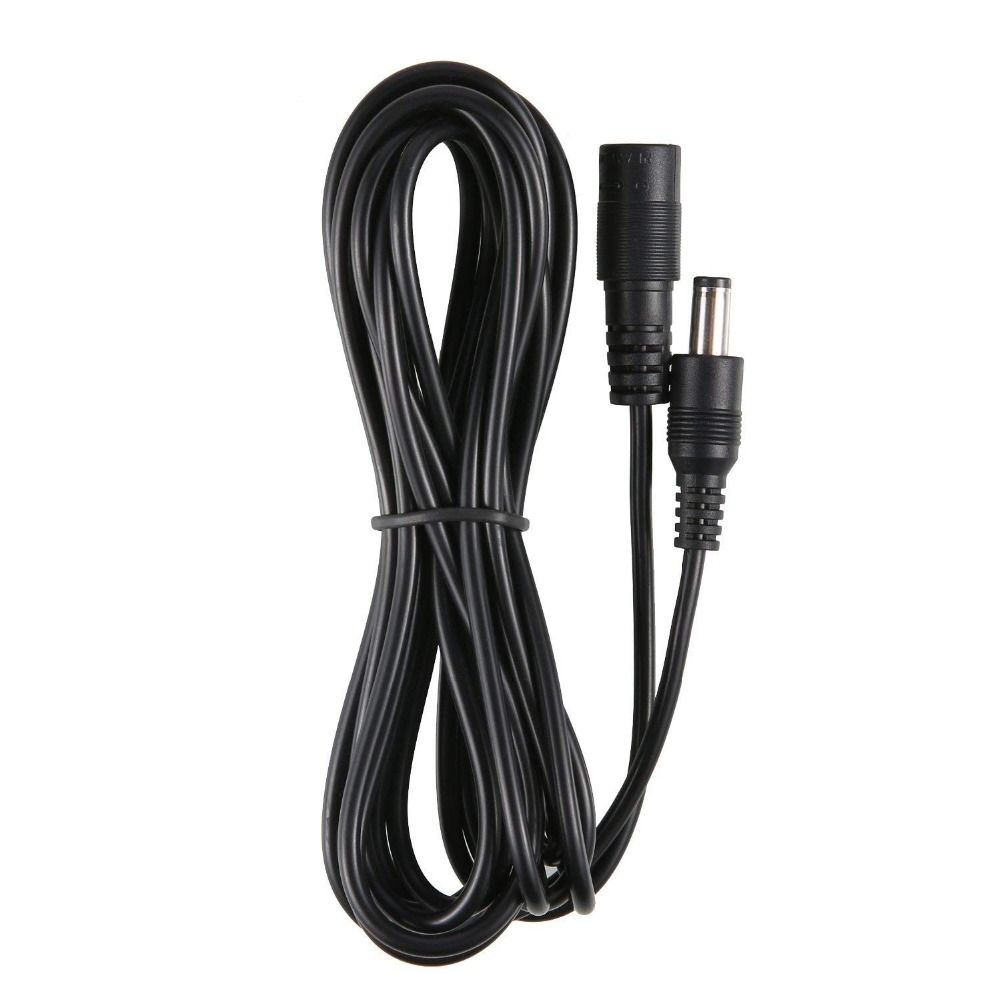 12V Professional CCTV Camera Power Adapter Extension Cable 5.5*2.1mm DC Power Cord Male To Female