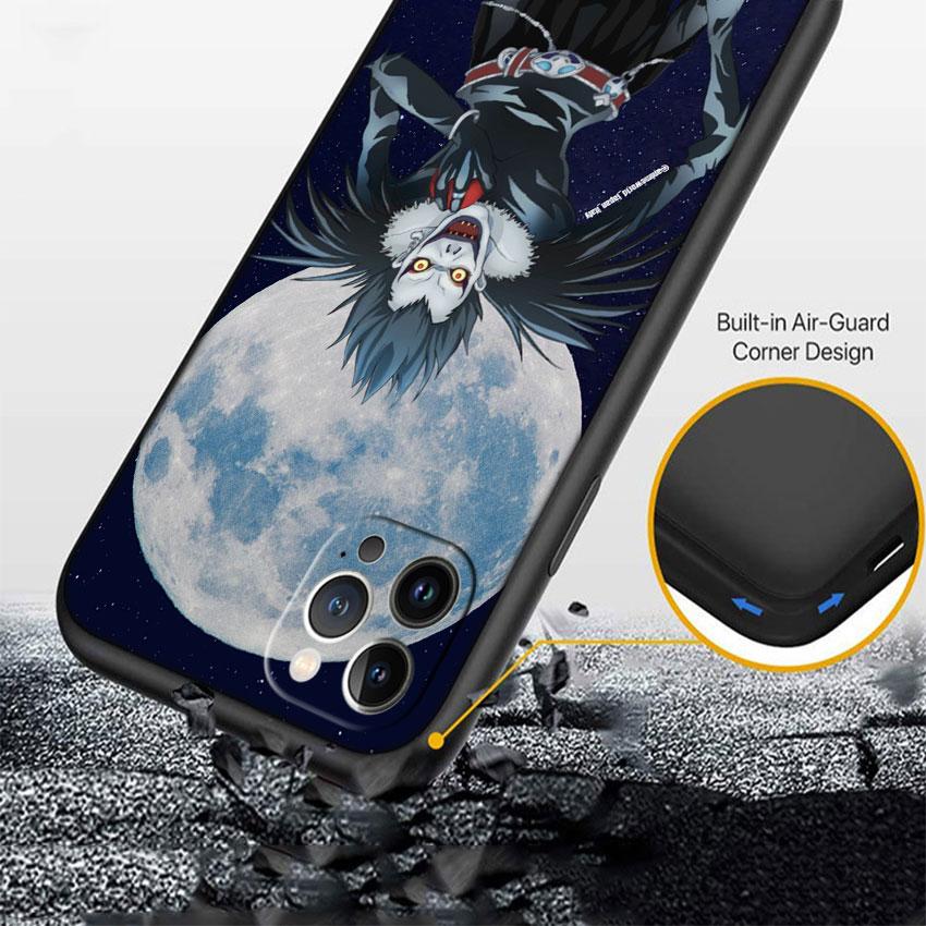 FM19 Death Note Ryuk kira Hülle für Samsung M06 M15 M16 M35 M55 M56 A36 A42 A50 A50S A51 A52 A32 A33 A05 A05S A06 A16 A20