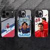 55 Chili C-Carlos S-Sainz Phone Case For iPhone 17,16,15,14,13,12,11 Plus,Pro Max,XS,Colored Silver Phone Case