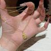 Fu Lu Hulu Sparkle Necklace - Women's Light Luxury Ancient Design Clavicle Chain