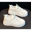 Women's White Shoes New Summer Mesh Shoes Versatile Thick Bottom Thin Breathable Casual Sports Daddy Shoes