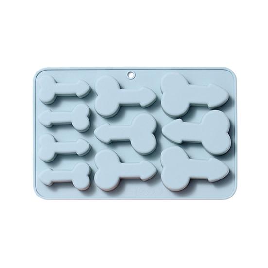 Plateau Moule à Chocolat DIY 10 Cavités Formées Os Silicone Cuisson Gâteau
