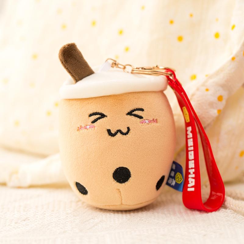 Plushies Bubble Tea Plush Toy Kawaii Plush Cup Shaped Pendant Kid Birthday Gift