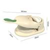 Dumpling Maker Food Contact Grade Save Time Dumpling Skin Mold 2-in-1 Dumpling Mould Dough Pressing Tool Household Supplies
