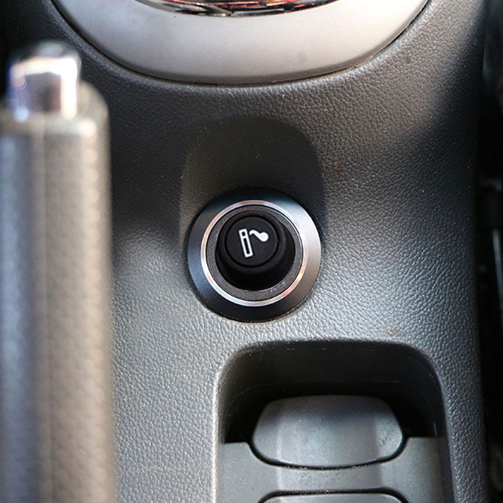 Car Cigarette Cigar Lighter Button Cover Trim Decoration Sticker for Chevrolet Chevy Cruze Sedan Hatchback 2009-2015
