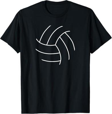 Plain Volleyball Seams Volleyball Player T-Shirt